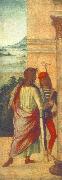 COSTA, Lorenzo Two Young Man at a Column (detail) dfg china oil painting artist